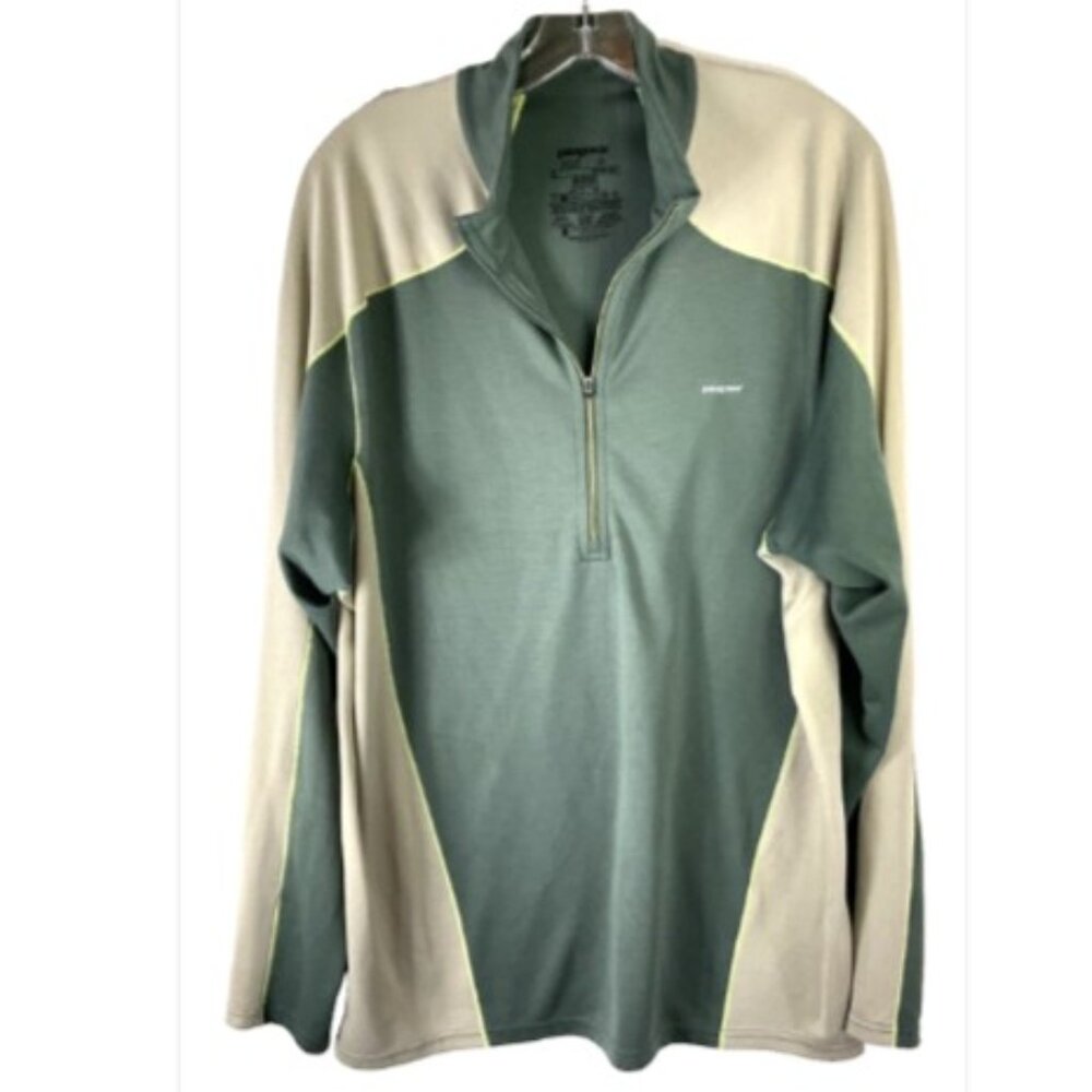 Patagonia Capilene 3 Midweight Base Layer Mens XL 1/4 Zip Pullover Outdoor